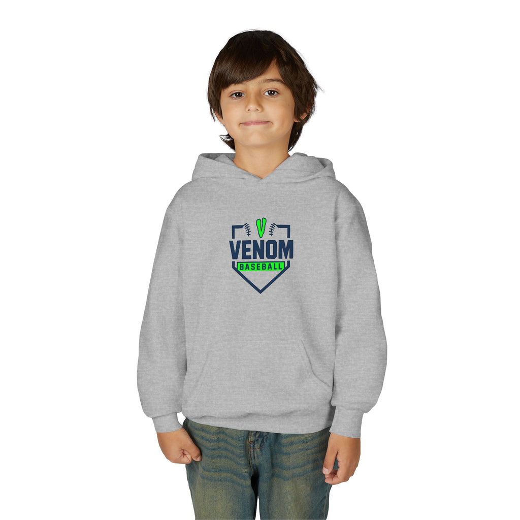Venom Clothing - Baseball Youth Hooded Sweatshirt