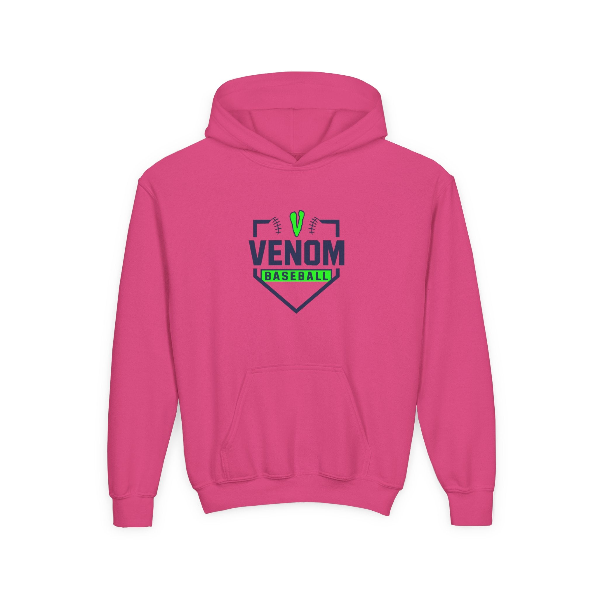 Venom Clothing - Baseball Youth Hooded Sweatshirt