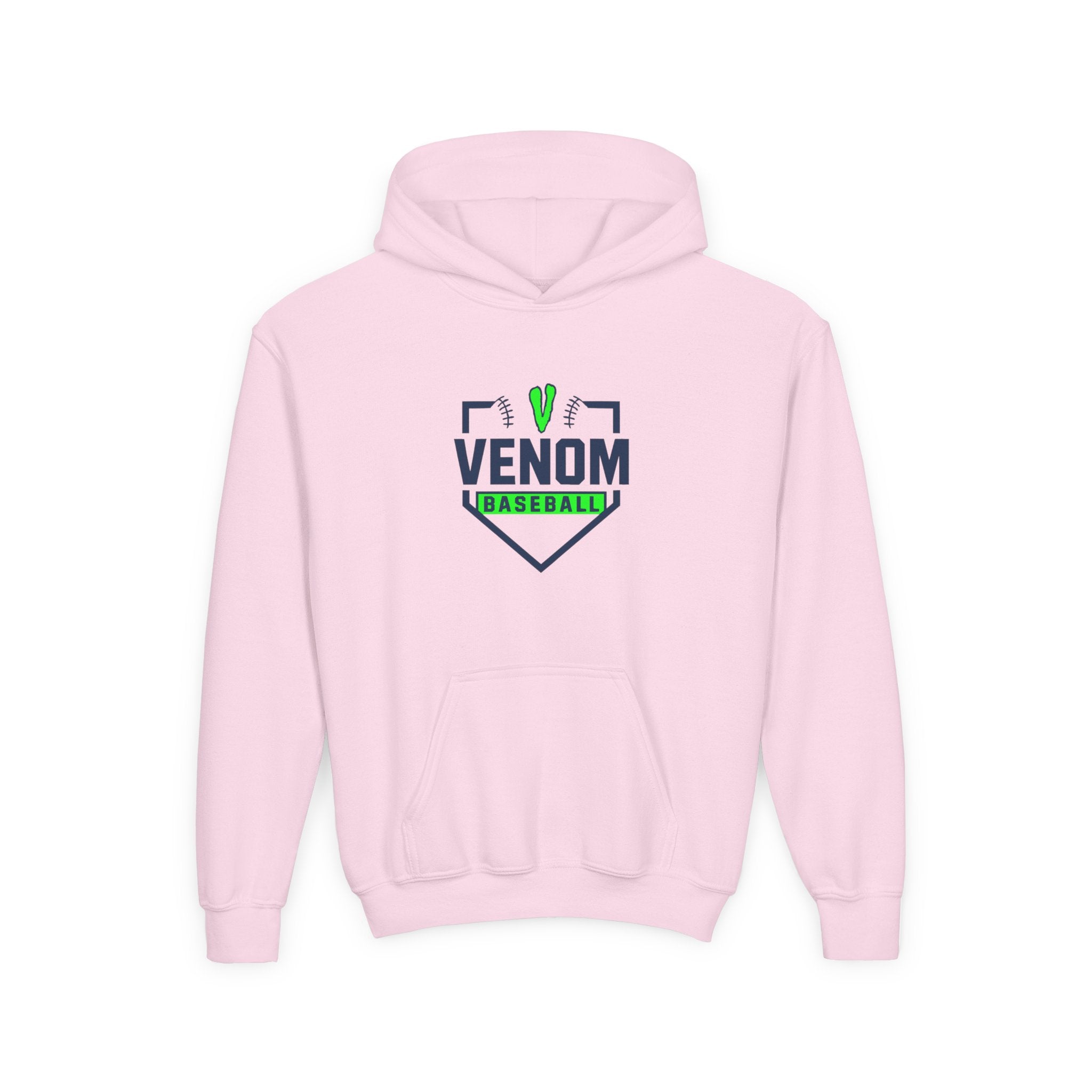 Venom Clothing - Baseball Youth Hooded Sweatshirt
