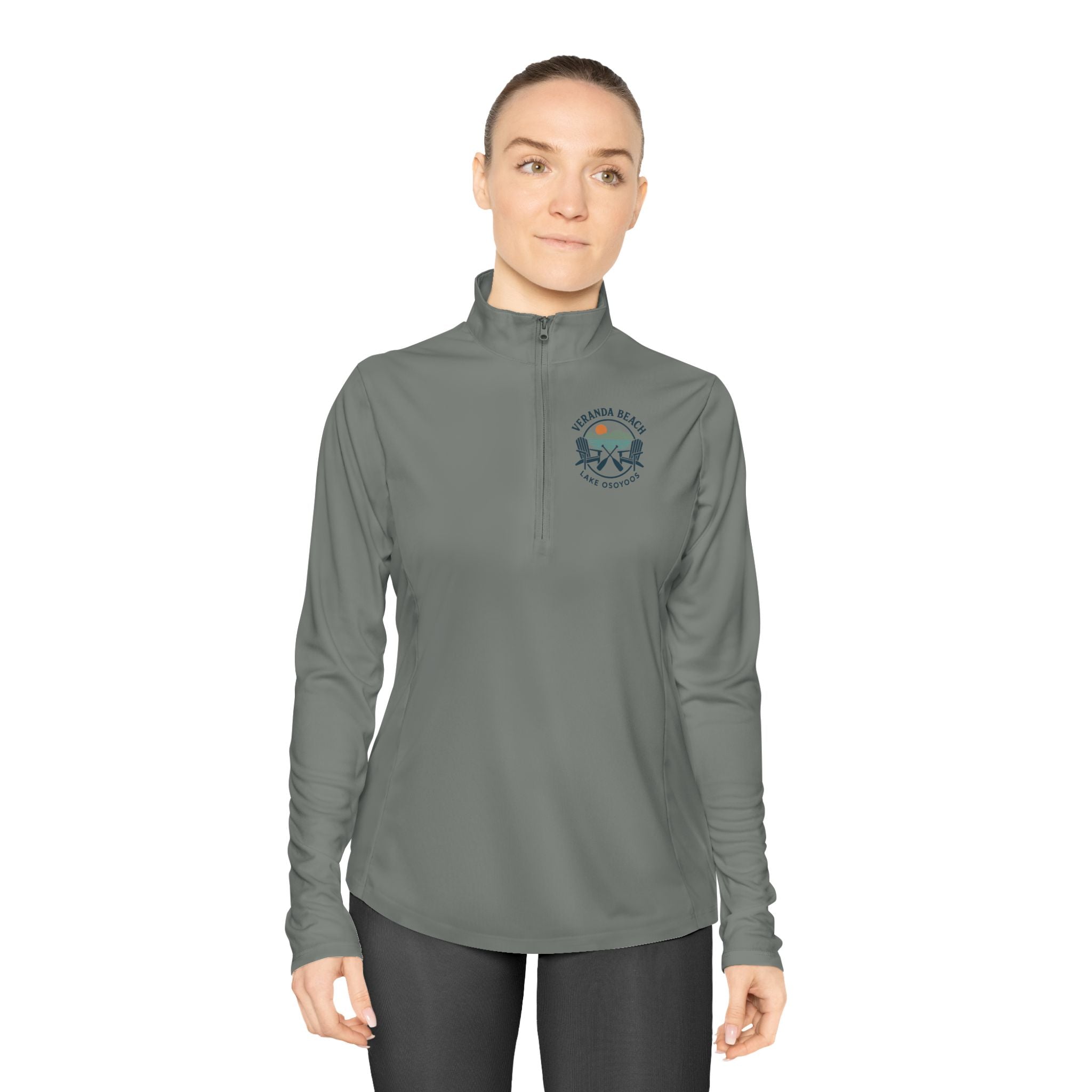 VB Clothing - Ladies Quarter-Zip Pullover