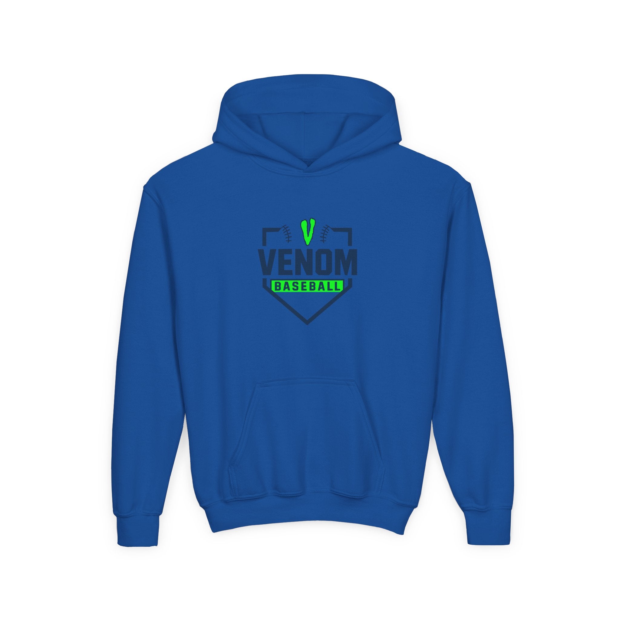 Venom Clothing - Baseball Youth Hooded Sweatshirt