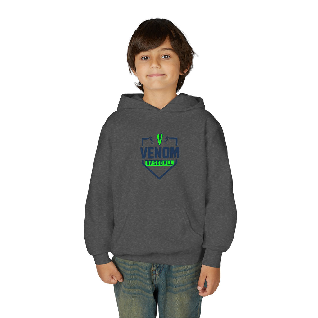 Venom Clothing - Baseball Youth Hooded Sweatshirt
