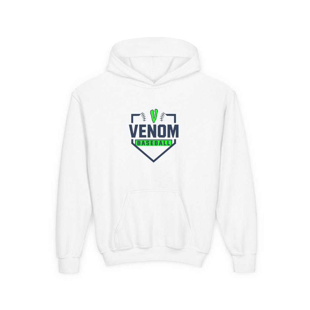 Venom Clothing - Baseball Youth Hooded Sweatshirt