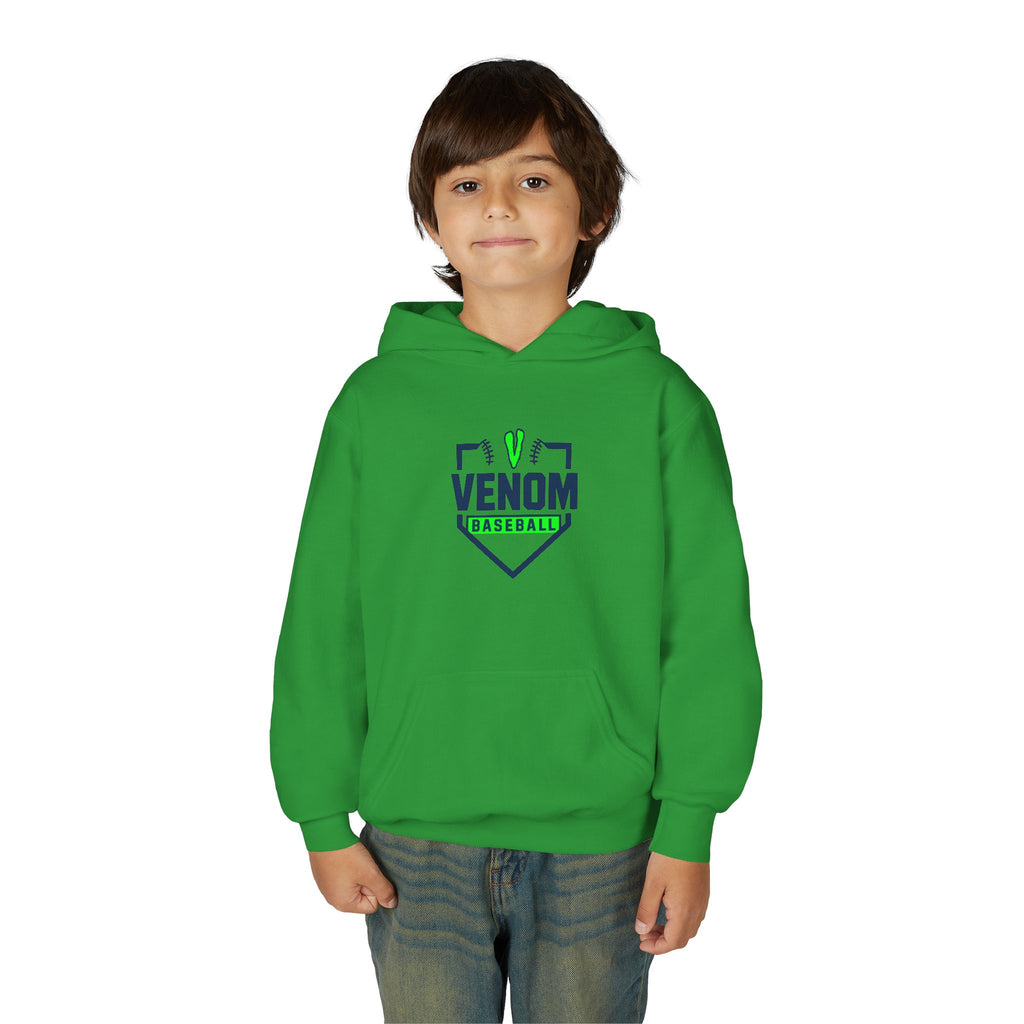 Venom Clothing - Baseball Youth Hooded Sweatshirt
