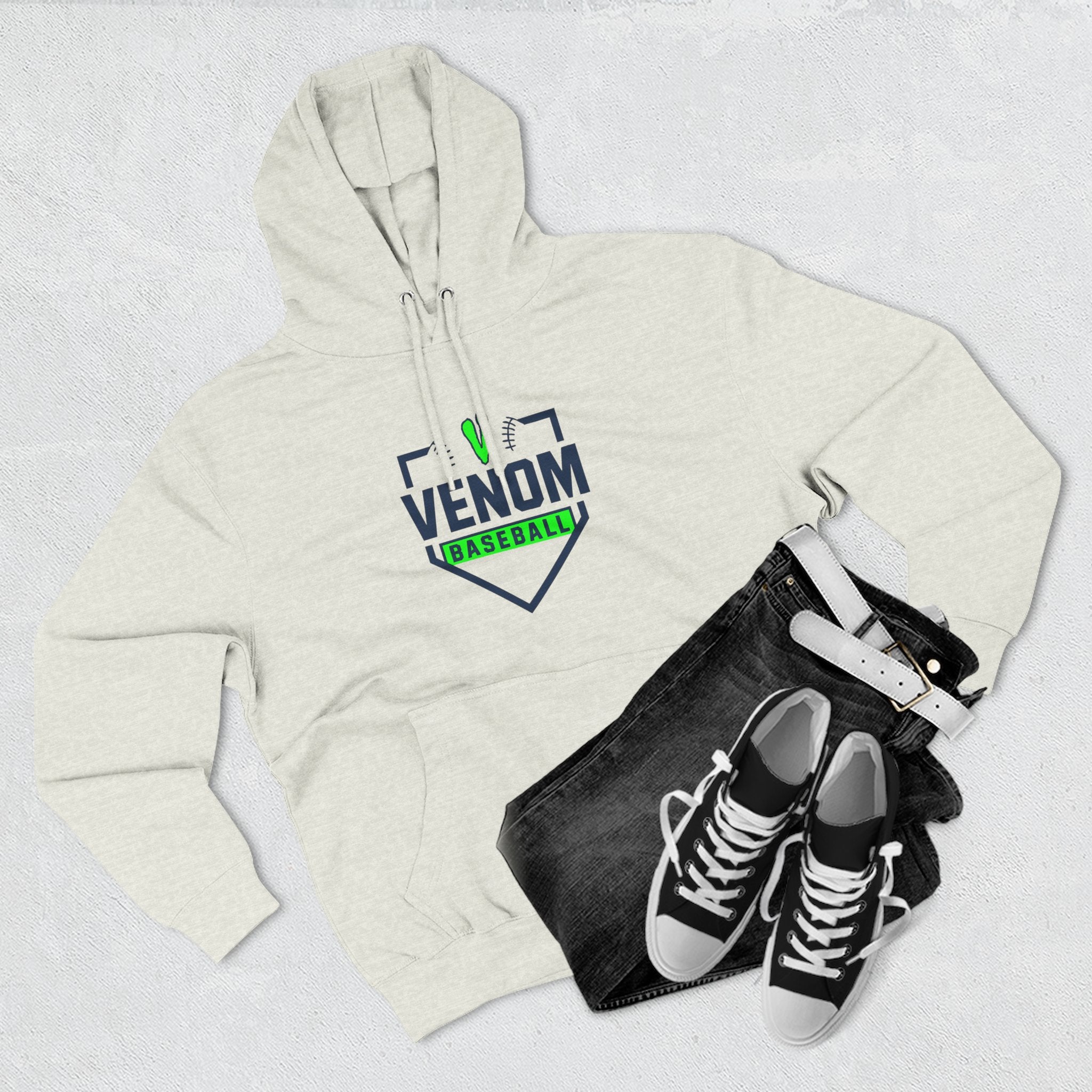 Venom Clothing - Three-Panel Fleece Hoodie