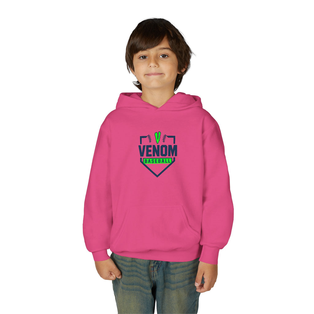 Venom Clothing - Baseball Youth Hooded Sweatshirt