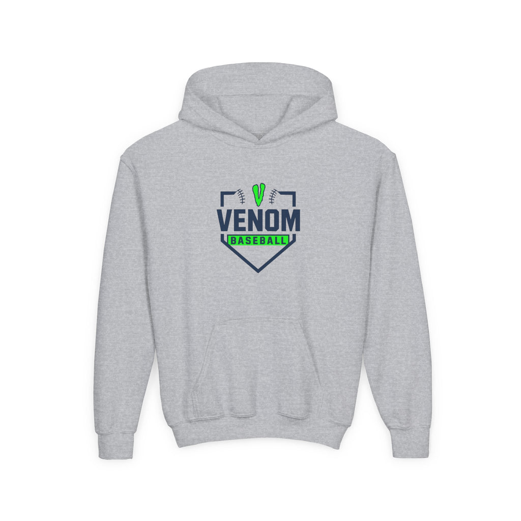 Venom Clothing - Baseball Youth Hooded Sweatshirt