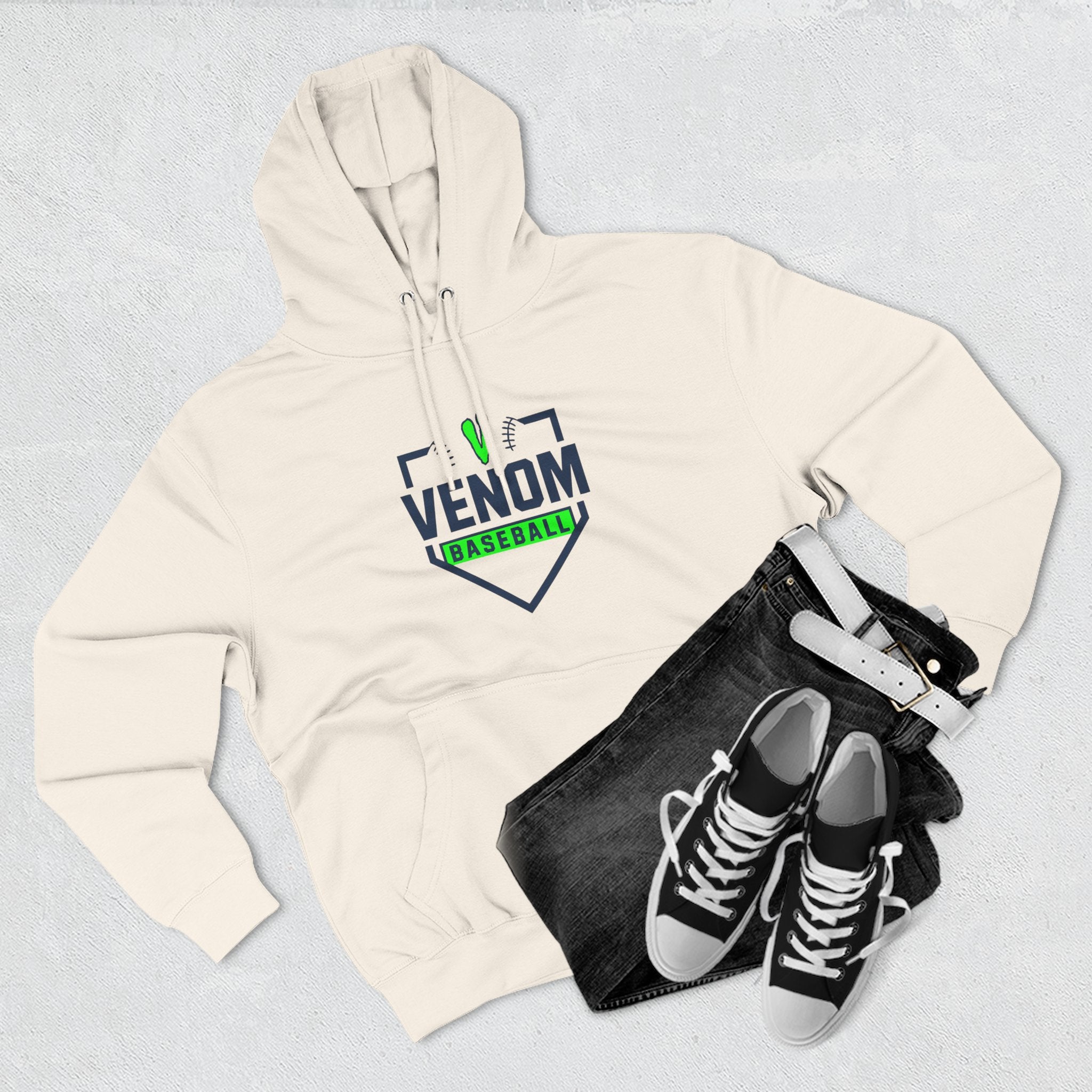 Venom Clothing - Three-Panel Fleece Hoodie
