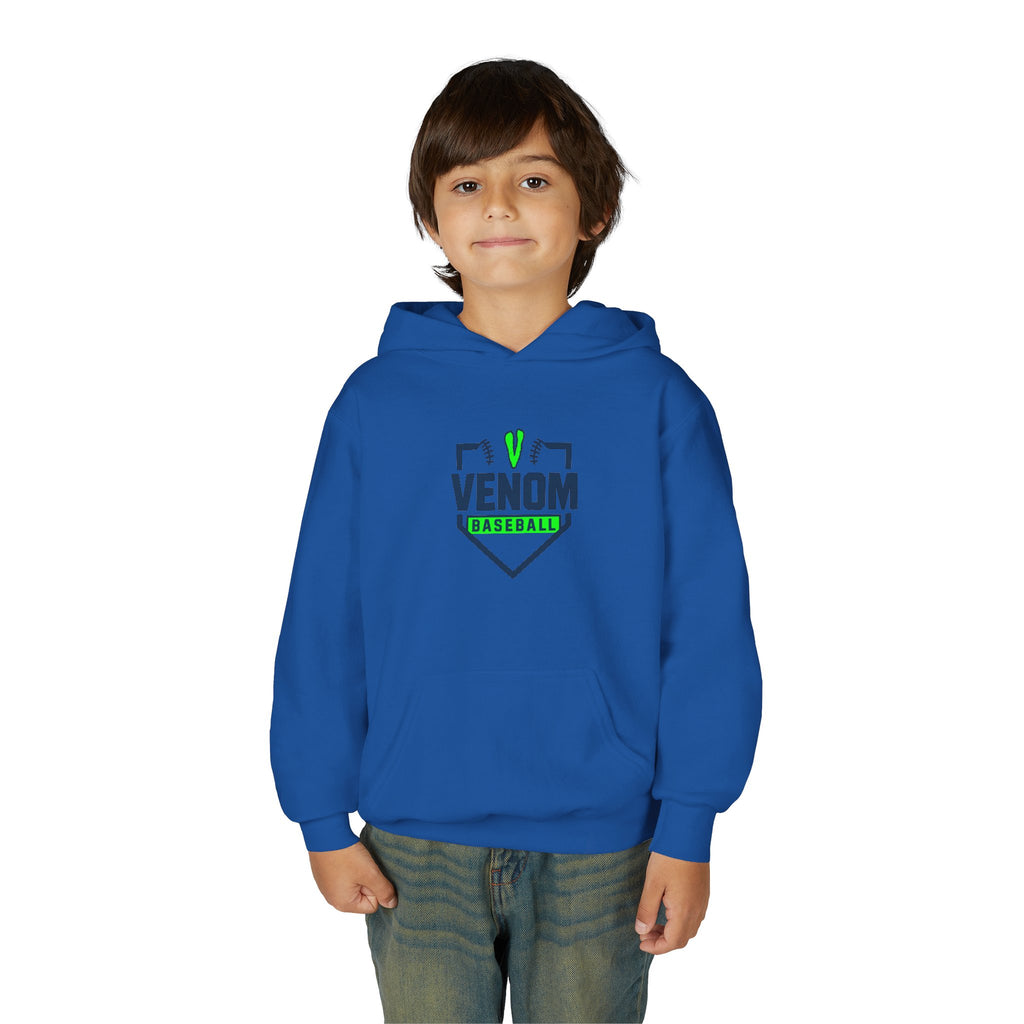 Venom Clothing - Baseball Youth Hooded Sweatshirt