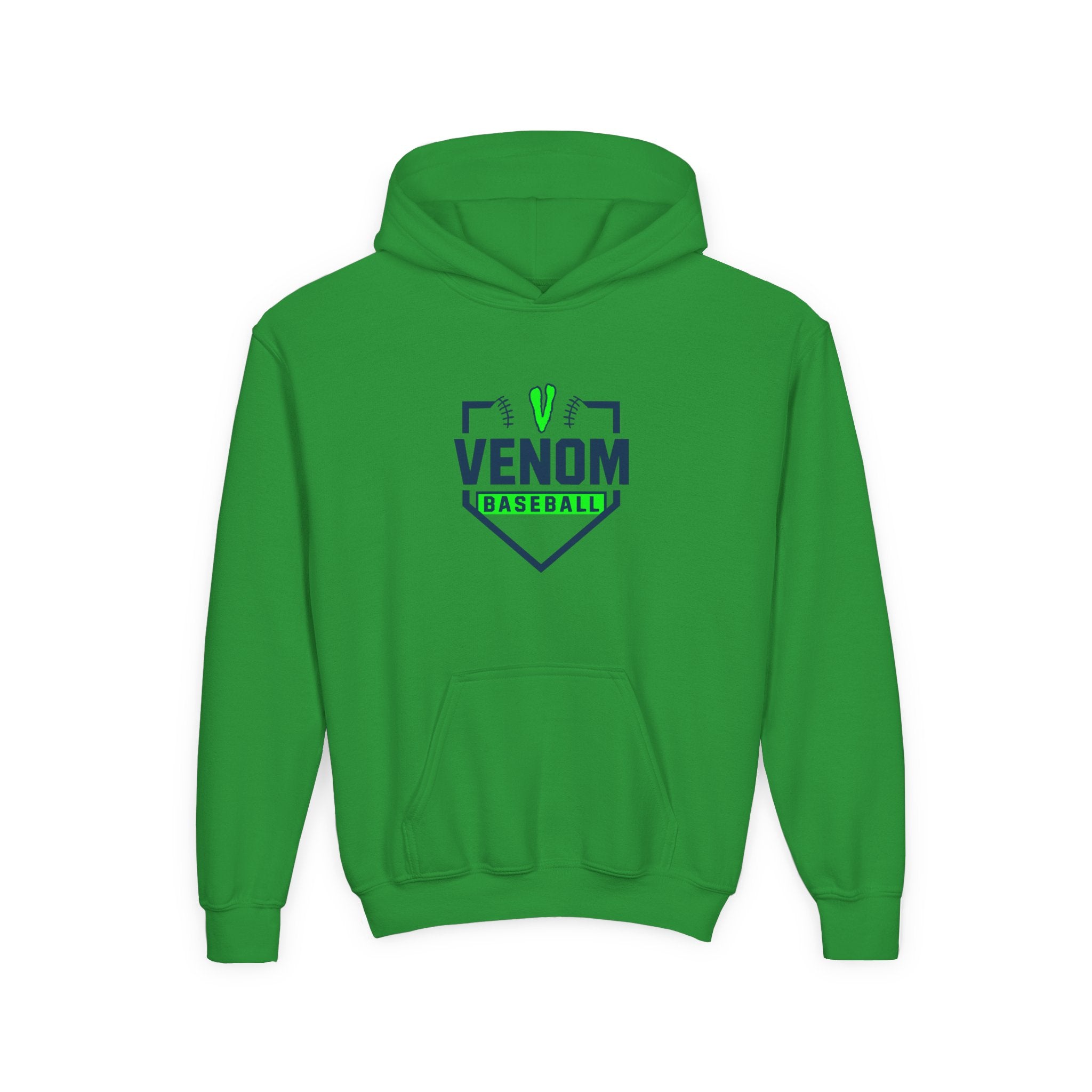 Venom Clothing - Baseball Youth Hooded Sweatshirt