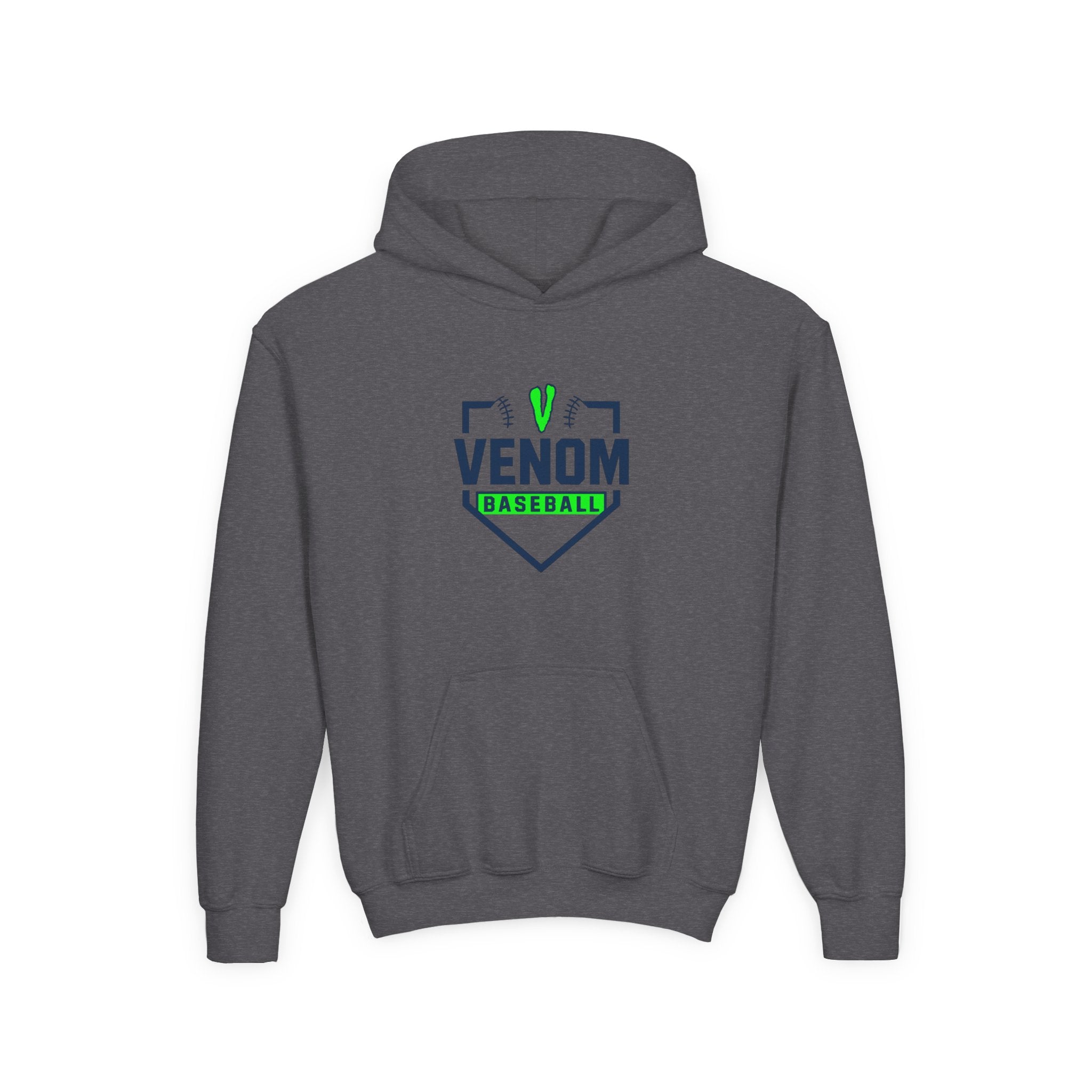 Venom Clothing - Baseball Youth Hooded Sweatshirt