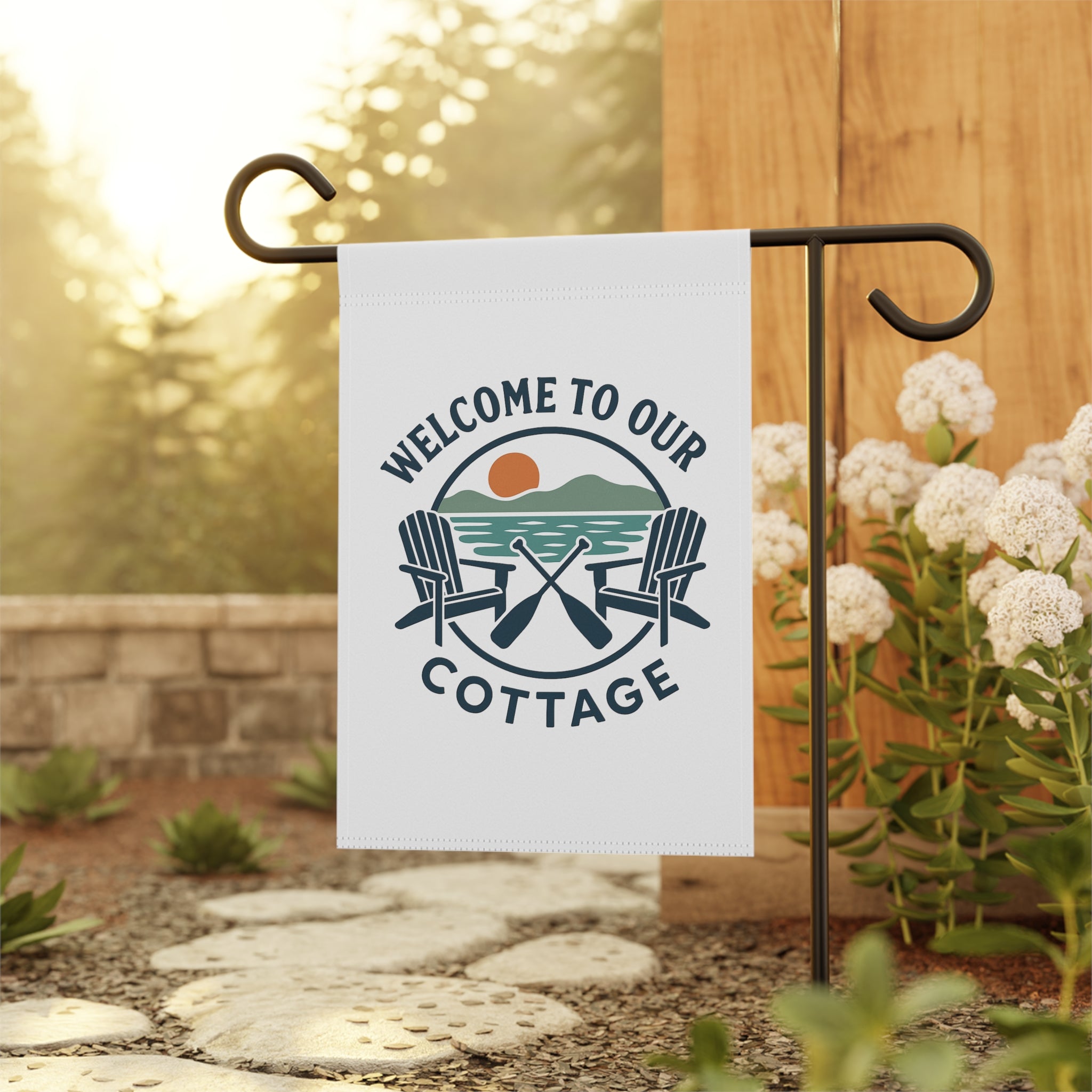 VB Decor - Garden Banner - Welcome Sign
